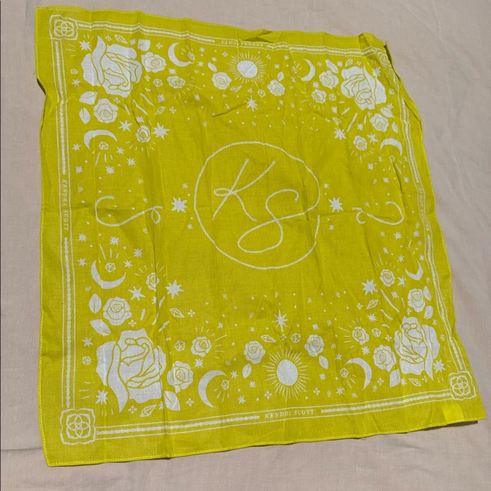 Kendra Scott Yellow Bandana